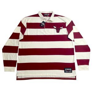 Chicago Bulls 1966 Just Don Rugby Shirt 3XL NWT